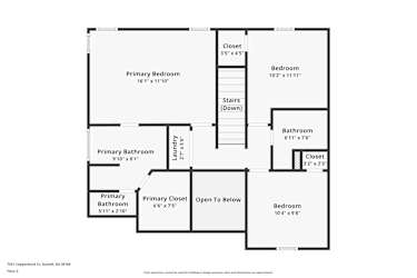 Floor plan 2 for 7331 Copperbend Ct