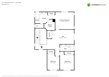 Floor plan 2 for 7341 Nautical Stone Ct