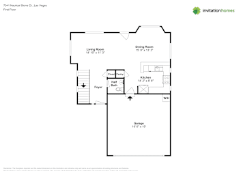 Floor plan 1 for 7341 Nautical Stone Ct