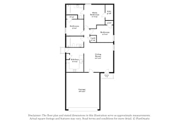 Floor plan 1 for 7347 Plata Cir