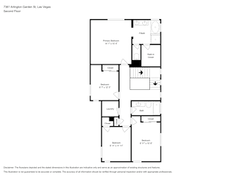 Floor plan 2 for 7361 Arlington Garden St
