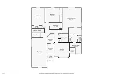 Floor plan 2 for 7376 Echoing Hills Ln