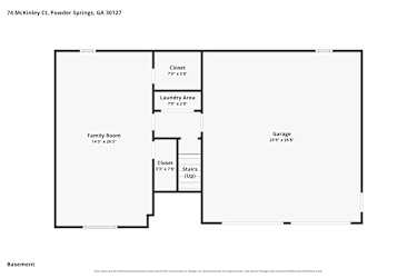 Floor plan 2 for 74 McKinley Ct