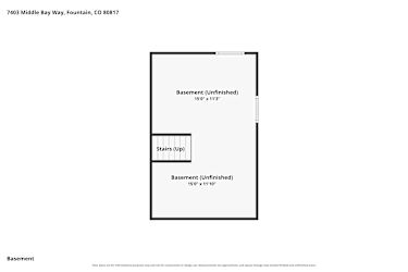 Floor plan 1 for 7403 Middle Bay Way