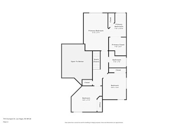 Floor plan 2 for 7413 Sunspot Dr