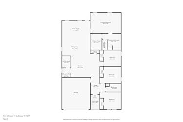 Floor plan 1 for 7416 Alfriston Pl