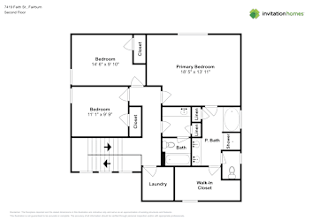 Floor plan 2 for 7419 Faith St