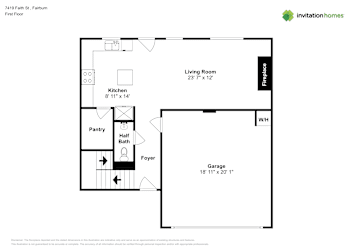 Floor plan 1 for 7419 Faith St