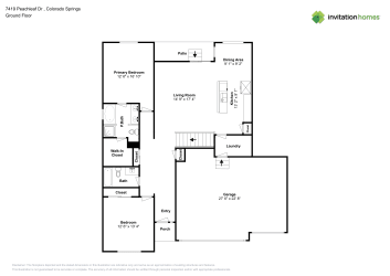 Floor plan 2 for 7419 Peachleaf Dr