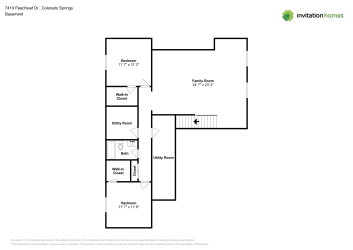 Floor plan 3 for 7419 Peachleaf Dr