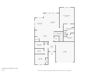 Floor plan 1 for 7432 Alfriston Pl