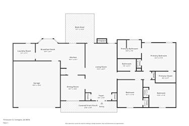 Floor plan 1 for 75 Autumn Cv