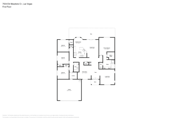 Floor plan 1 for 7504 Elk Meadows Ct