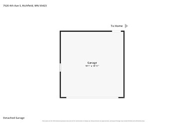 Floor plan 2 for 7520 4th Ave S