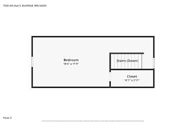 Floor plan 3 for 7520 4th Ave S