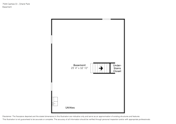 Floor plan 1 for 7526 Cashew Dr