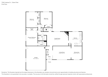 Floor plan 2 for 7526 Cashew Dr