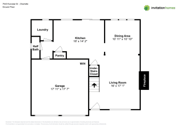 Floor plan 1 for 7543 Eurostar Dr