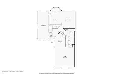 Floor plan 1 for 7580 Belmonte Blvd