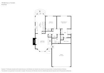 Floor plan 2 for 759 Memory Ln