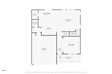 Floor plan 1 for 76 Thistle Patch Pl