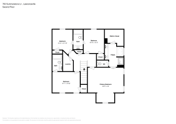 Floor plan 2 for 760 Summerstone Ln