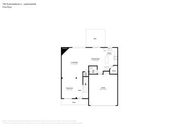 Floor plan 1 for 760 Summerstone Ln
