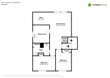 Floor plan 1 for 7641 Irving Ave N