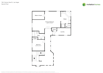 Floor plan 2 for 7641 Sonora View St