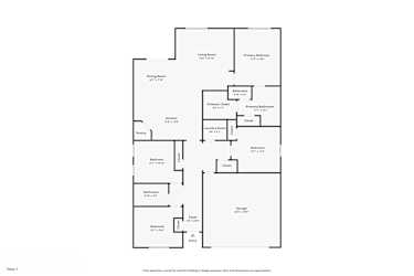Floor plan 1 for 7751 Harbor Moor Dr