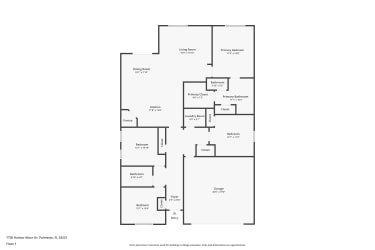 Floor plan 1 for 7784 Harbor Moor Dr