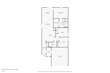 Floor plan 1 for 78 Rose Bud Ln