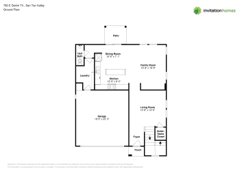 Floor plan 1 for 780 E Denim Trl
