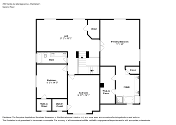 Floor plan 2 for 780 Viento del Montagna Ave