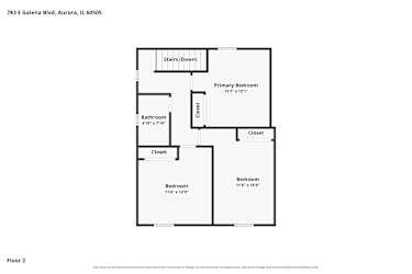 Floor plan 2 for 783 E Galena Blvd