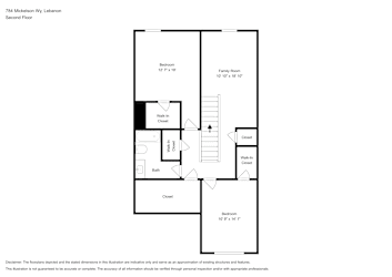 Floor plan 2 for 784 Mickelson Wy