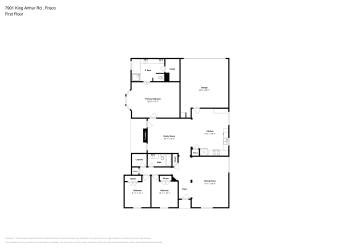 Floor plan 1 for 7901 King Arthur Rd