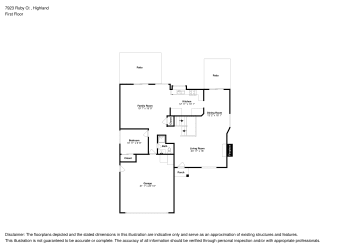 Floor plan 1 for 7923 Ruby Ct