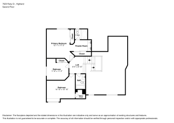 Floor plan 2 for 7923 Ruby Ct