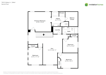 Floor plan 2 for 7923 S Abbey Ln