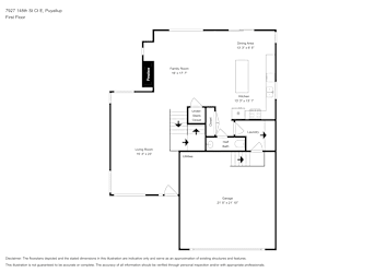 Floor plan 1 for 7927 148th St Ct E