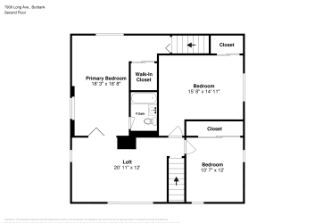 Floor plan 2 for 7930 Long Ave