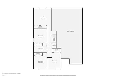 Floor plan 2 for 798 Briarcreek Rd