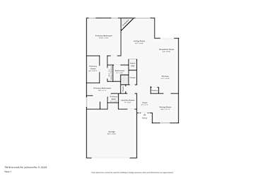 Floor plan 1 for 798 Briarcreek Rd