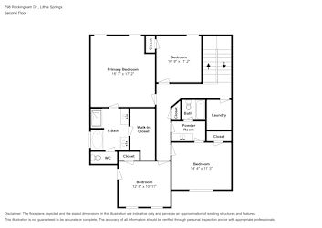 Floor plan 2 for 798 Rockingham Dr