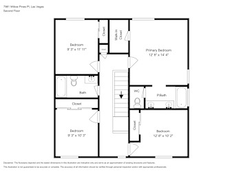 Floor plan 2 for 7981 Willow Pines Pl