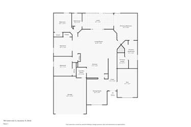 Floor plan 1 for 799 Cedarcrest Ct