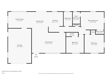 Floor plan 1 for 7990 22nd Ave N