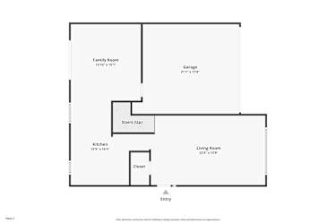 Floor plan 1 for 80 NW 110th Ter