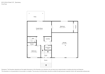 Floor plan 1 for 8010 202nd Street Ct E